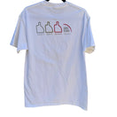 Switch Aha Toro Tequila Graphic T-Shirt White Short Sleeve Crewneck Alcohol Merch Med 3 image
