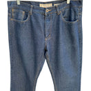 Switch Vintage Genes 1891 Mens Slim Straight Mid Rise Dark Wash Blue Denim Jeans - 38&quot; 2 image