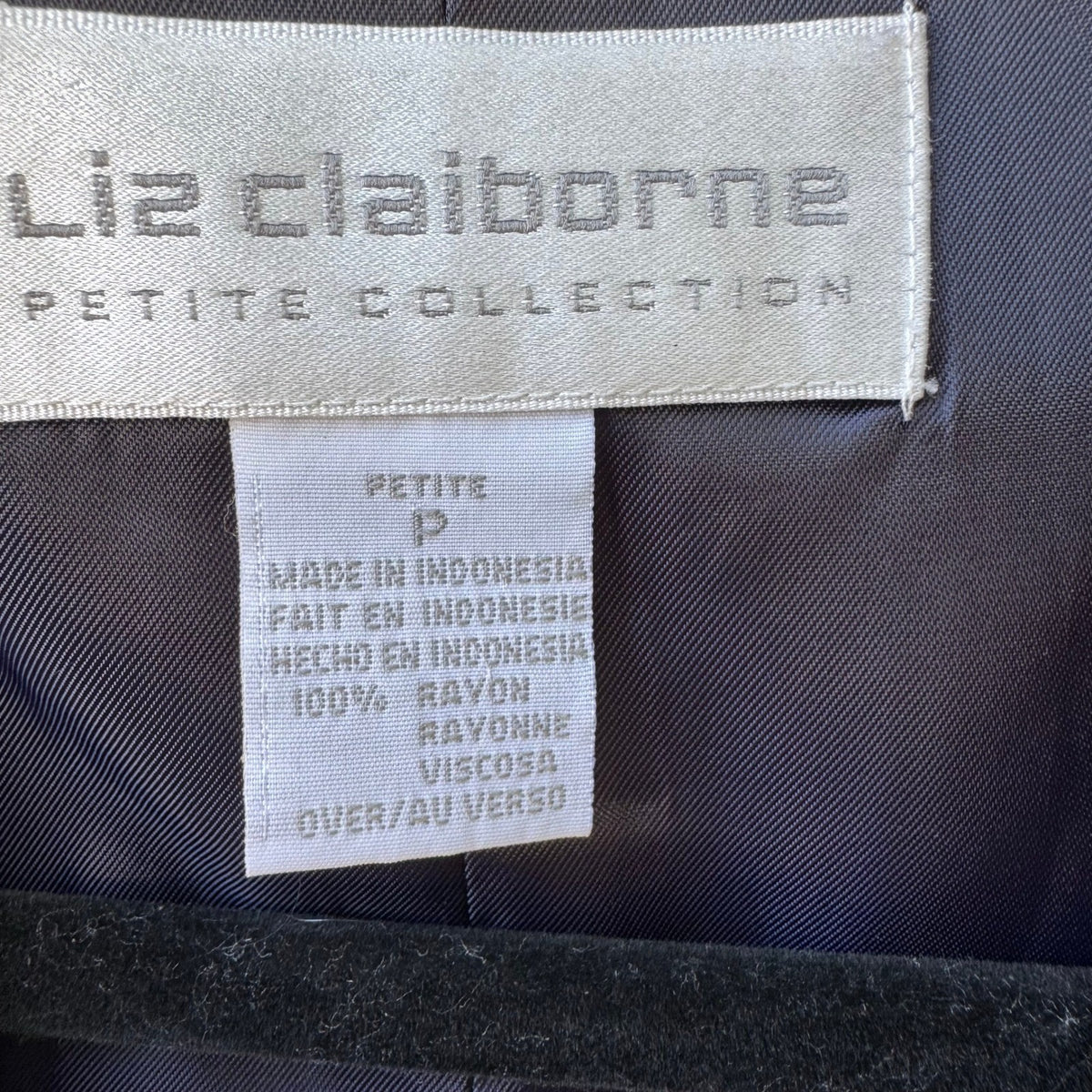 Liz Claiborne Vintage 90s PInup Rockabilly Minimalist Polka Dot Waistcoat Vest S