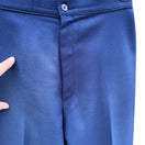 Switch Levi Strauss Vintage 70s 80s Womens Blue High-Waisted Straight Leg Dress Trouser 3 image