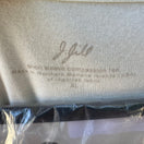 Switch J Jill Compassion Tee Minimalist Capsule Wardrobe Satin Trim Cotton Ivory XL NEW 2 image