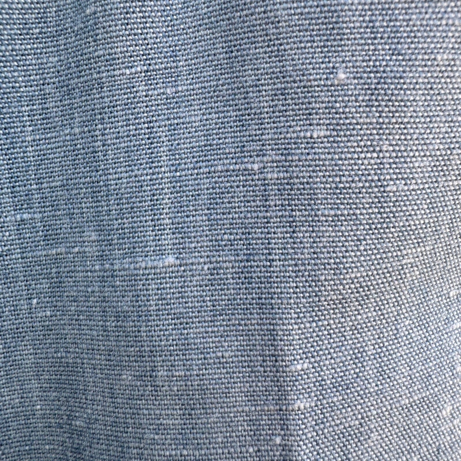 Haggar Vintage 50s 60s Blue Linen Blend Trousers Frontier Pocket Straight Leg
