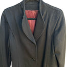 Switch Nordstrom Vintage Wool Minimalist Quiet Luxury Dark Academia Shawl Collar Coat 3 image
