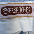 Switch BP Britches Vintage 70s 80s Mens Blue Textured Retro Dress Pant Tailored Leisure 2 image