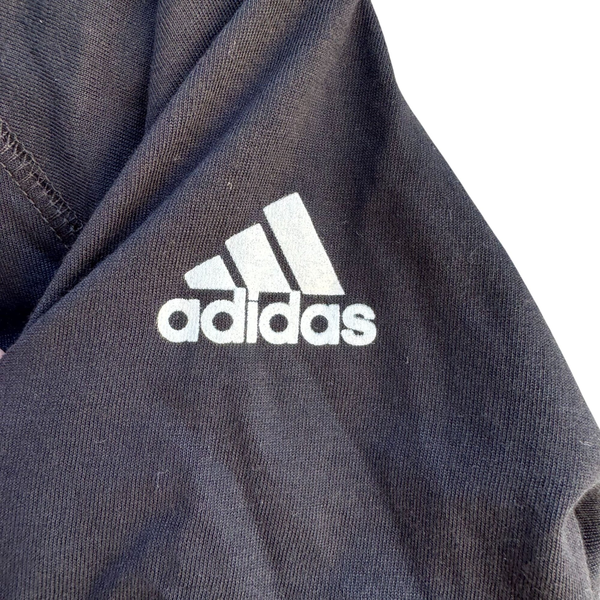 Adidas NHL Ultimate Tee 1/4 Zip Long Sleeve Black Climalite Mens Top New XL