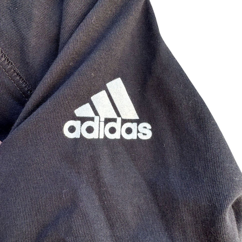 Adidas NHL Ultimate Tee 1/4 Zip Long Sleeve Black Climalite Mens Top New XL