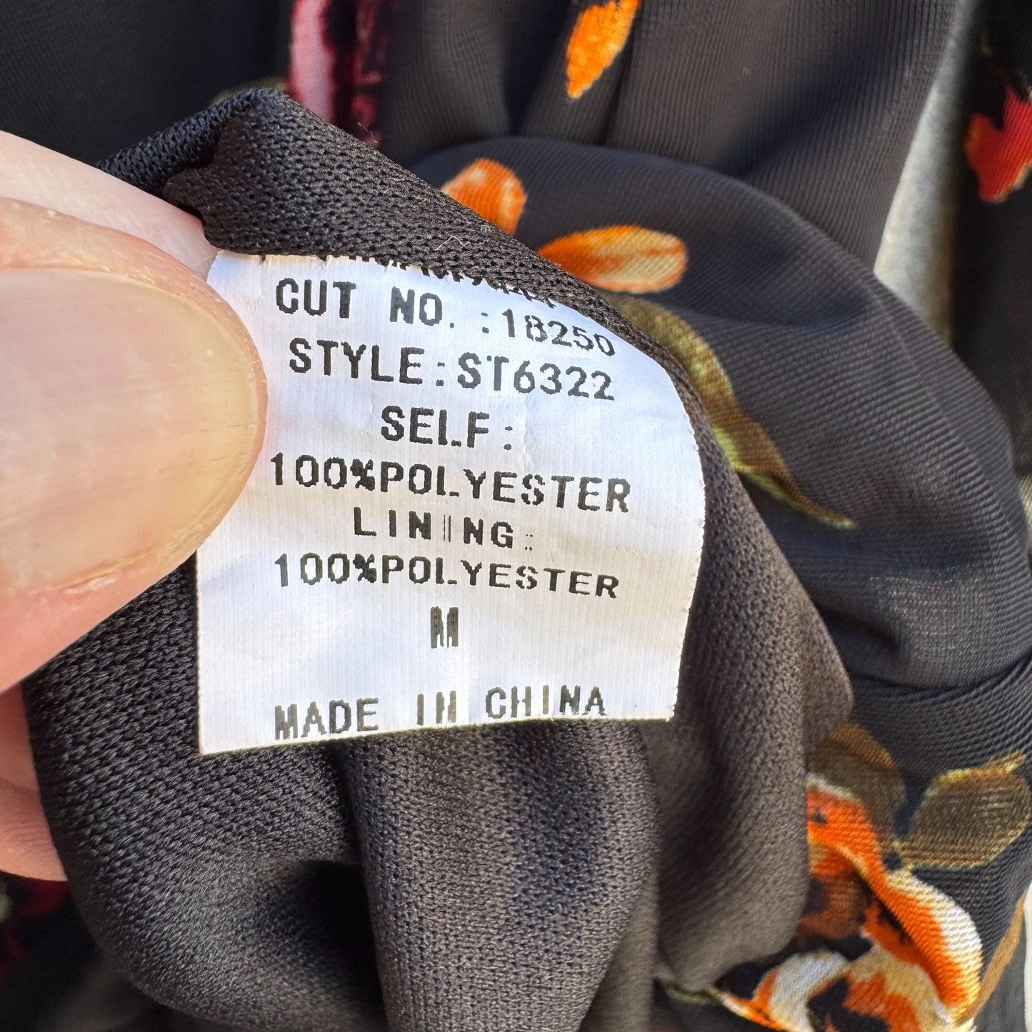 Ember Womens Floral Boho Ruched Bell Sleeves Elastic Hem Flowy Shirt Blouse M