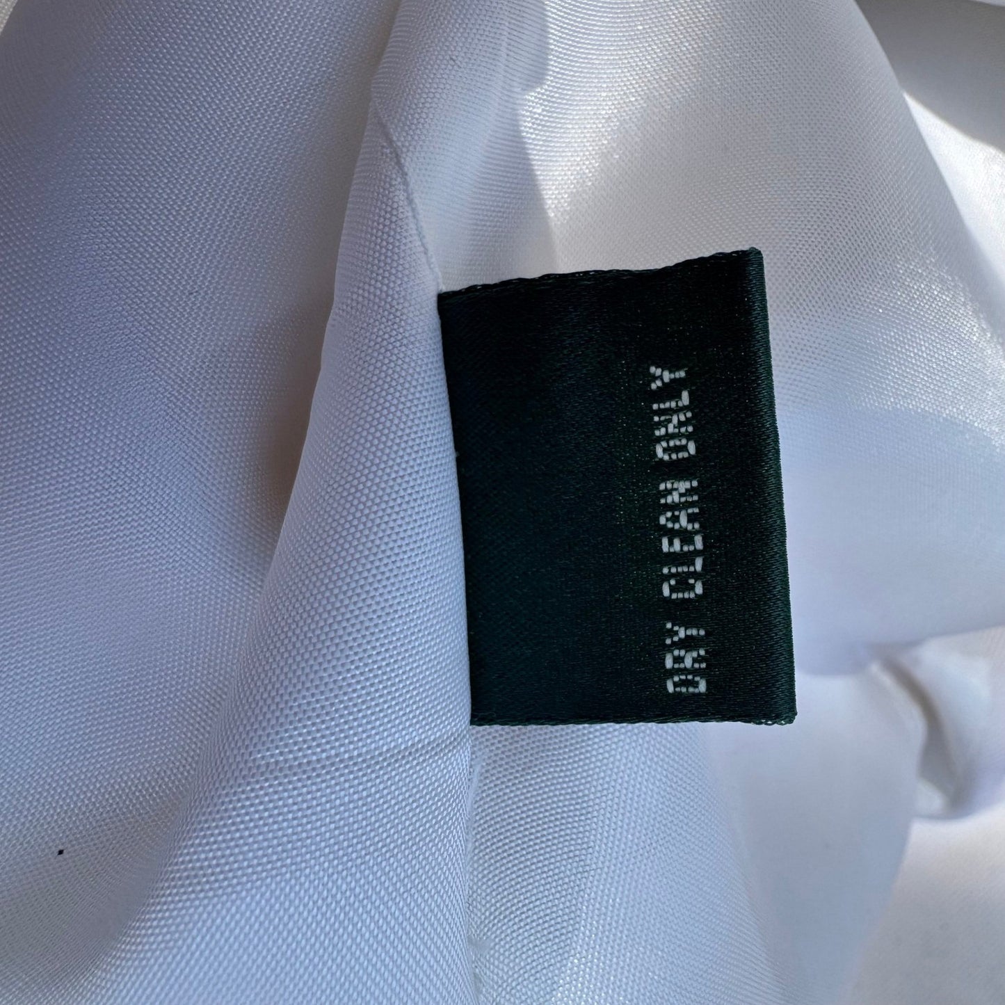 Lauren Ralph Lauren Womens 4 Luxury Silk Ivory Blazer Crest Preppy Old Money