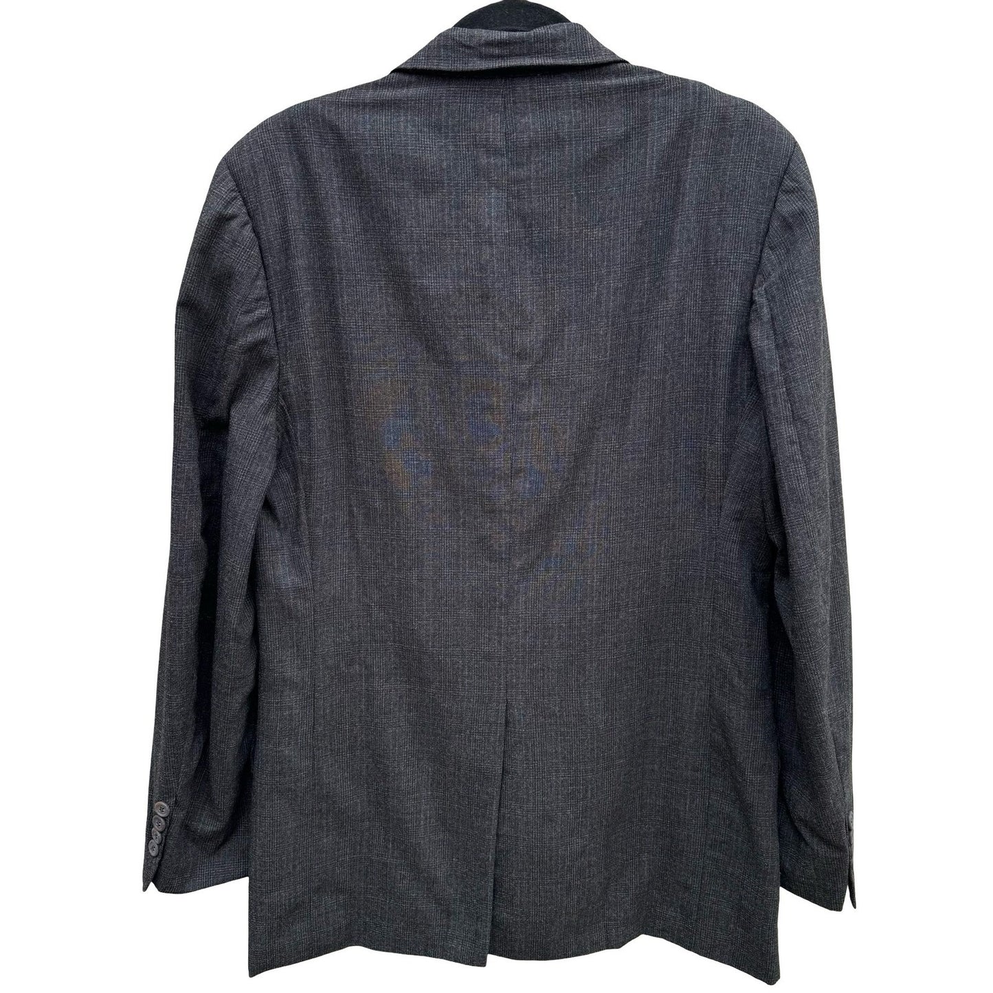 Bill Blass for PBM Vintage 80s Mens Gray Wool Blazer Sport Coat 42R Ivy League