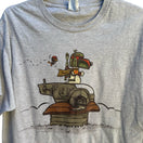 Switch Port &amp; Company Snoopy Boba Fett Star Wars Mashup Graphic T-Shirt Gray Mens L 3 image