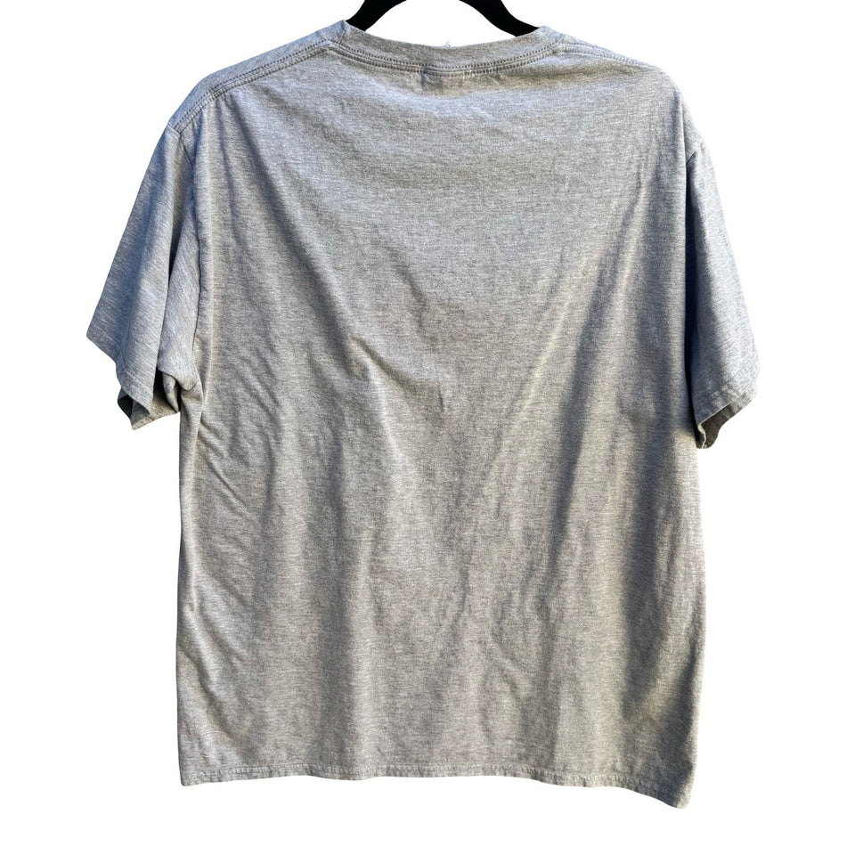 Port & Company Snoopy Boba Fett Star Wars Mashup Graphic T-Shirt Gray Mens L