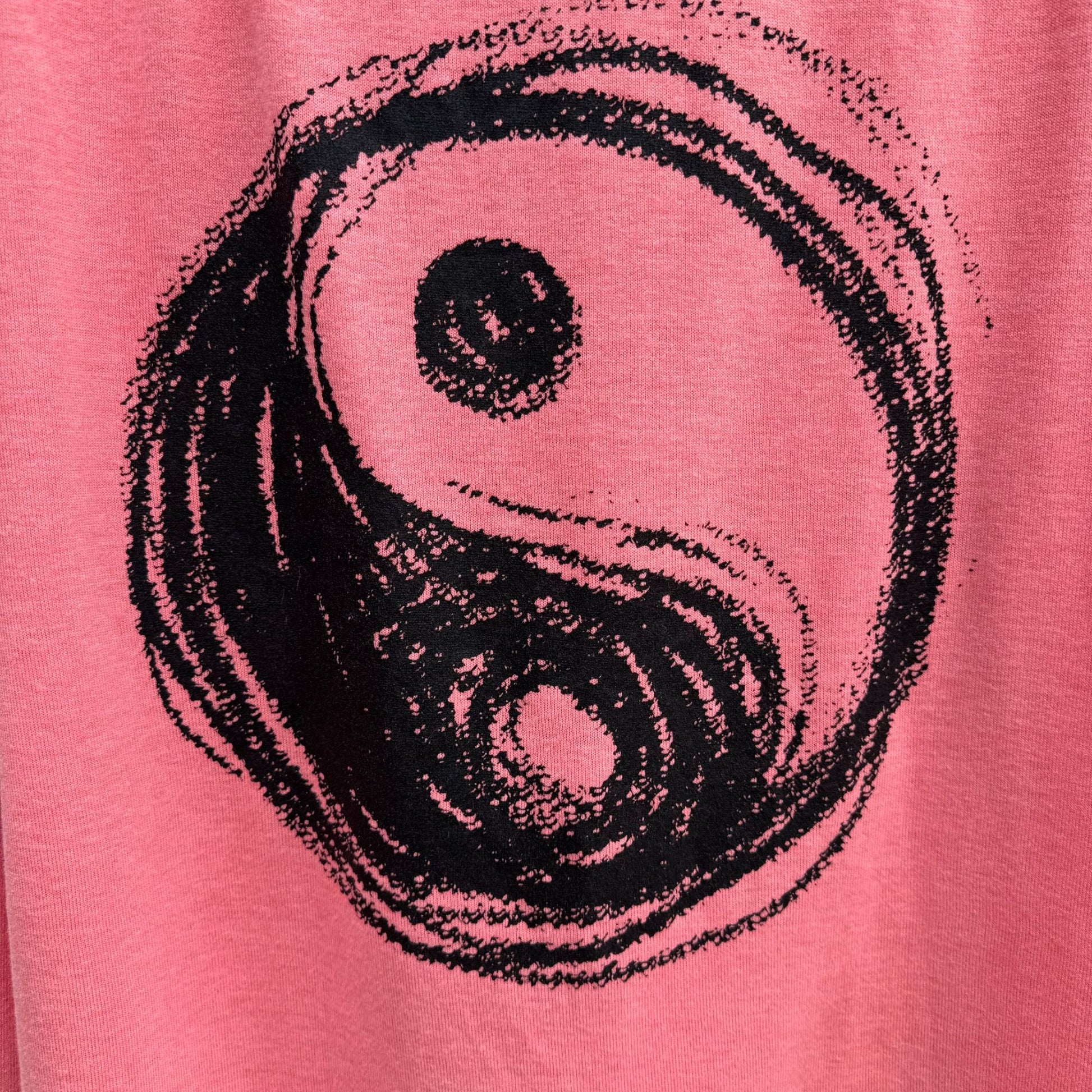 Mudd Girls Pink Yin Yang Raglan Sleeve Lightweight Casual Hoodie New 20 1/2