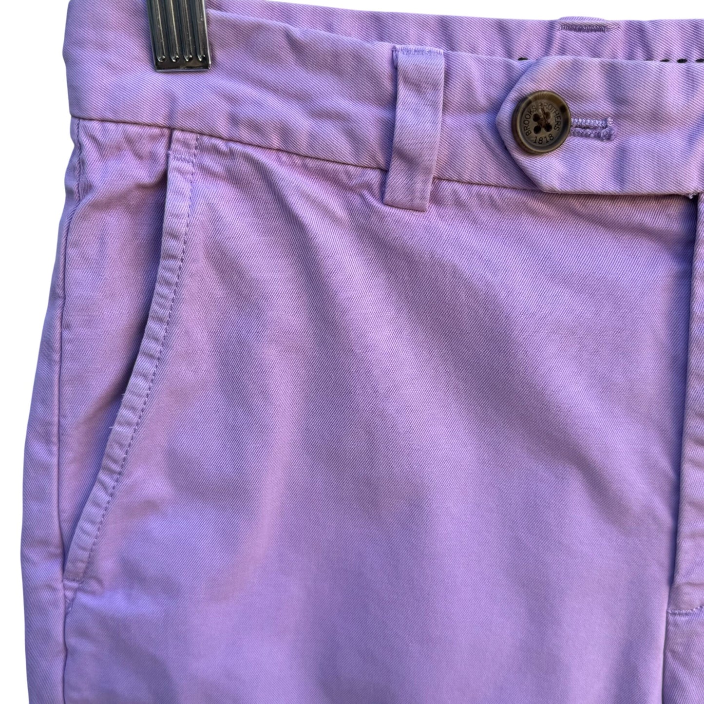 Brooks Brothers Lavender Bermuda Shorts W30 Cotton Casual Summer Wear