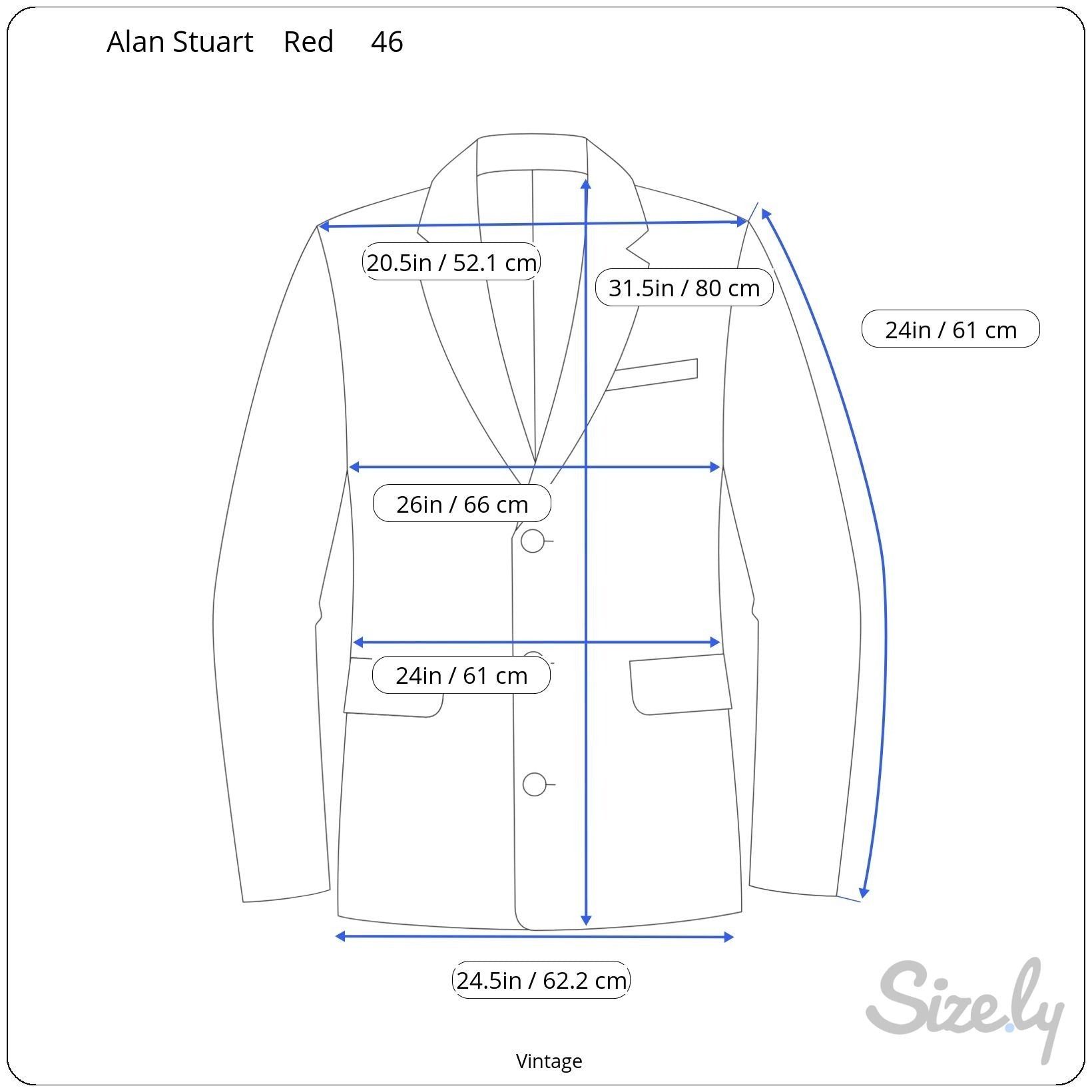 Alan Stuart Vintage Red Shawl Collar Blazer With Mastolini Couture Polka Dot Tie