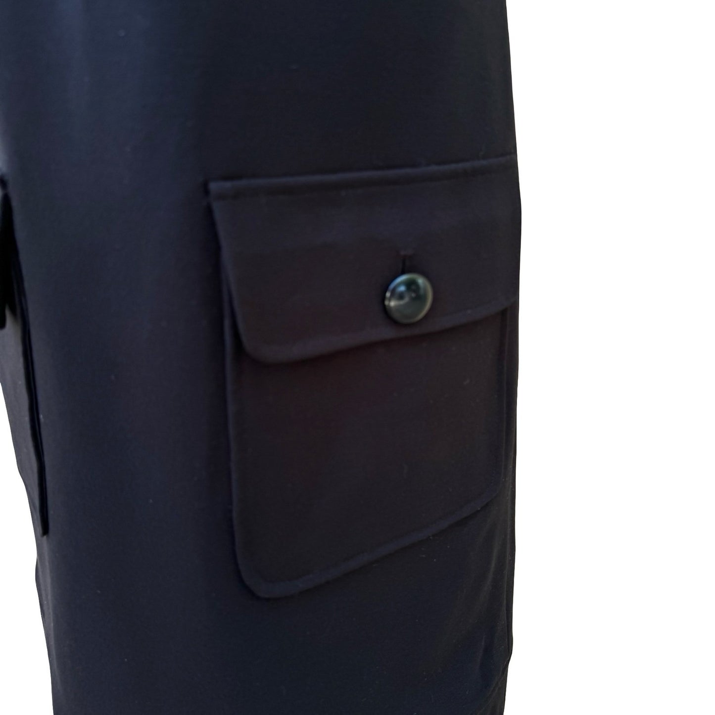 Cynthia Steffe Mod 60s Style Minimalist Shift Dress Patent Zipper Trim LBD 2