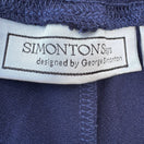 Switch Simonton Says Wide Leg Flowy Palazzo Pants Navy L Coastal Minimalist Office Wear 2 image
