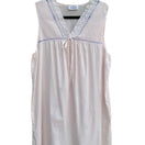 Switch Vanity Fair Vintage 80s Pink Lace Pintuck Feminine Nightgown USA L Grandmacore 3 image