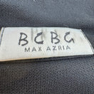 Switch BCBG Max Azria Y2K Goth Whismigoth Black Lace Up Witchy Grunge Minimalist Shirt 2 image