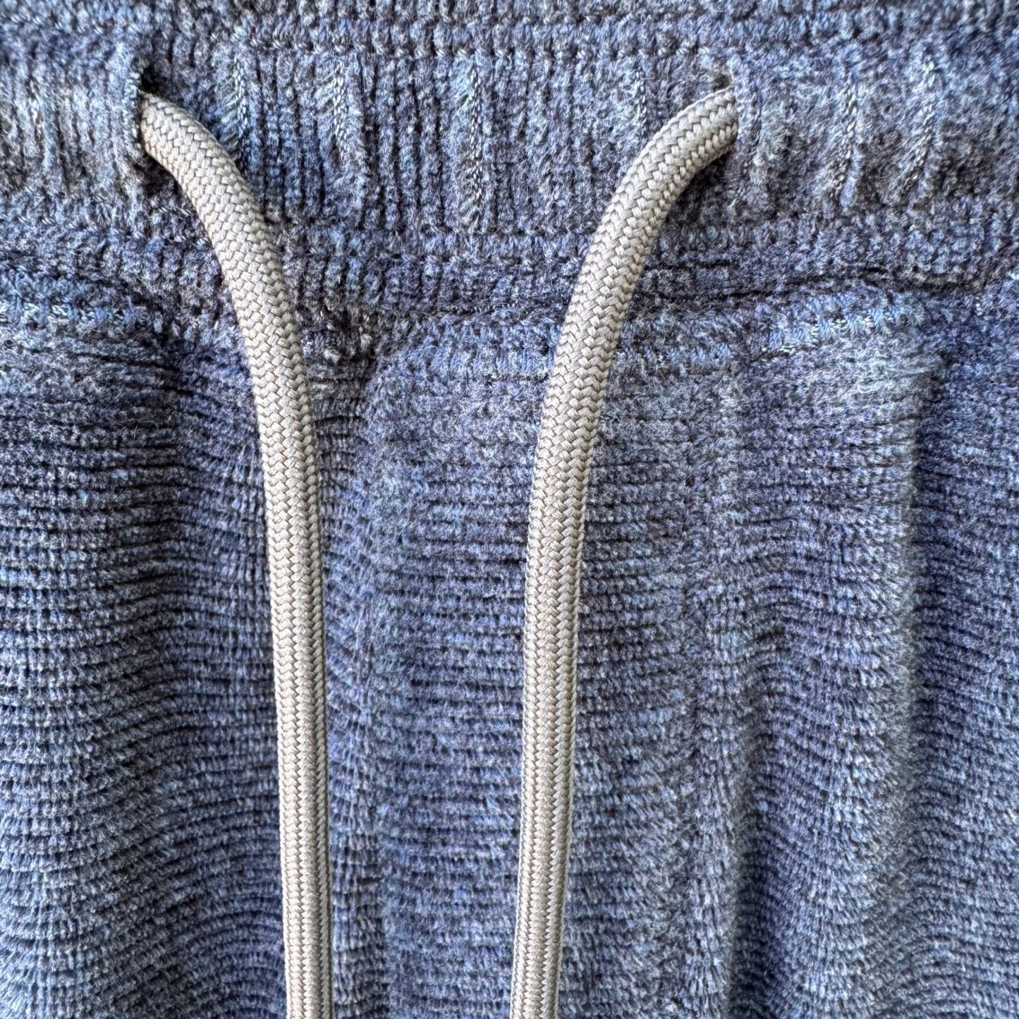 Tommy Bahama Coastal Textured Knit Jogger Pant Drawstring Athleisure Blue Mens S