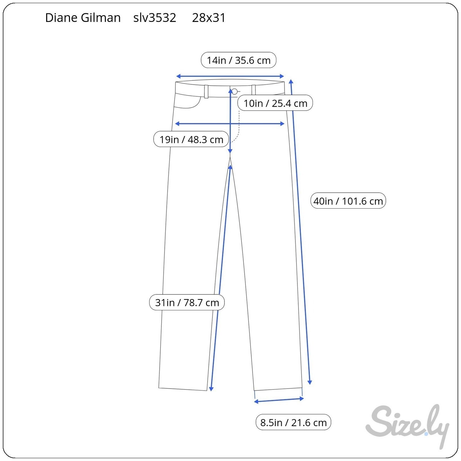 Diane Gilman DG2 Womens 6 Medium Wash Straight Leg Stretch Wiskered Faded Jeans