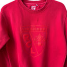 Switch Racing Club De Lens 1906 Embossed Logo Soccer Football Sweatshirt Red Mens S 3 image