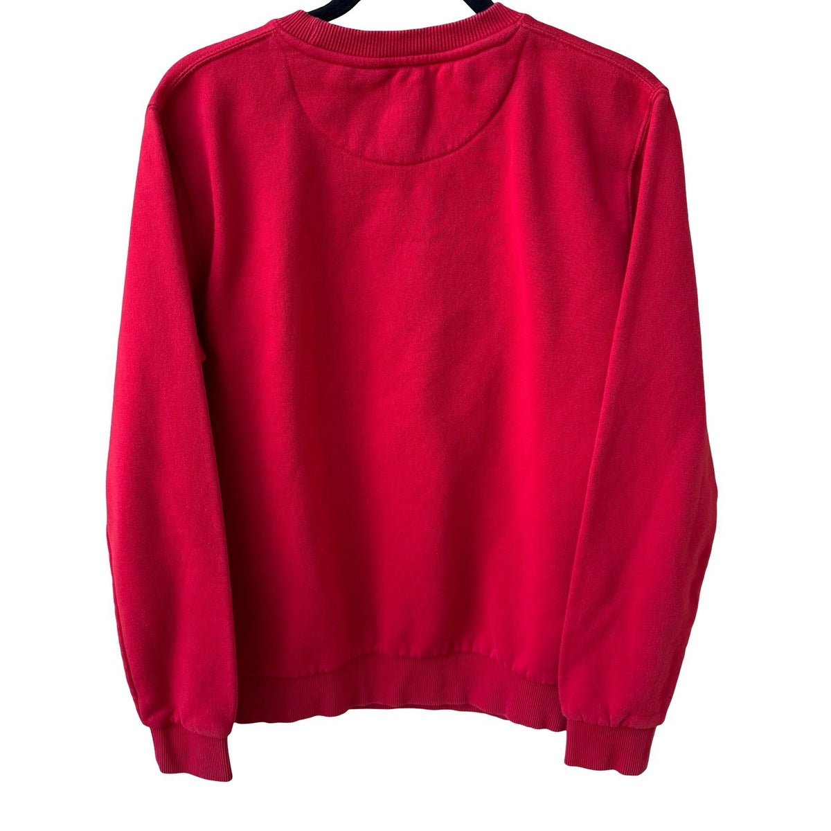 Racing Club De Lens 1906 Embossed Logo Soccer Football Sweatshirt Red Mens S