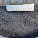 Switch Halogen 100% Cashmere Quiet Luxury Minimalist Old Money Sweater Grey Mens XL 2 image