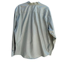 Switch Nordstrom Mens Wrinkle-Free Green Button-Up Pocket Mandarin Band Collar Shirt XL 2 image