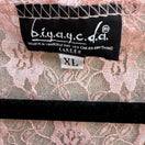 Switch BIYAYCDA Y2K Coquette Balletcore Romantic Pink Floral Feminine Lace Blouse XL 2 image