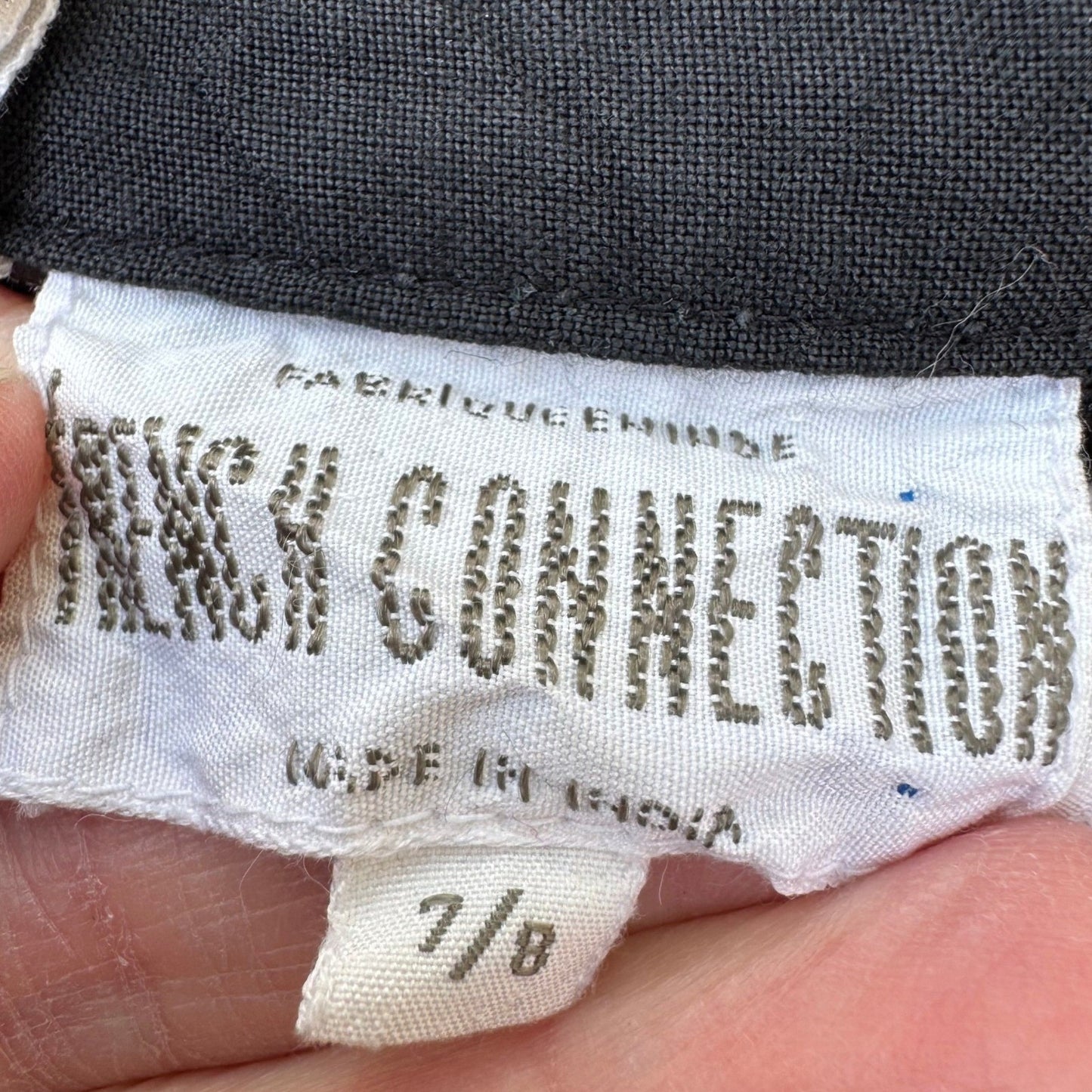 French Connection Y2K Black Drop Waist Pleated Flounce Mini Skirt Womens XS