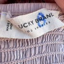 Switch Lucky Brand Womens S Patchwork Bandana Tiered Cotton Sun Dress S Boho Western 2 image