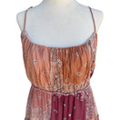Switch Lucky Brand Womens S Patchwork Bandana Tiered Cotton Sun Dress S Boho Western 3 image