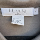 Switch Liberte by Emanuel Silk Cotton Preppy Soft Girl Minimalist Capsule Polo Shirt L 2 image