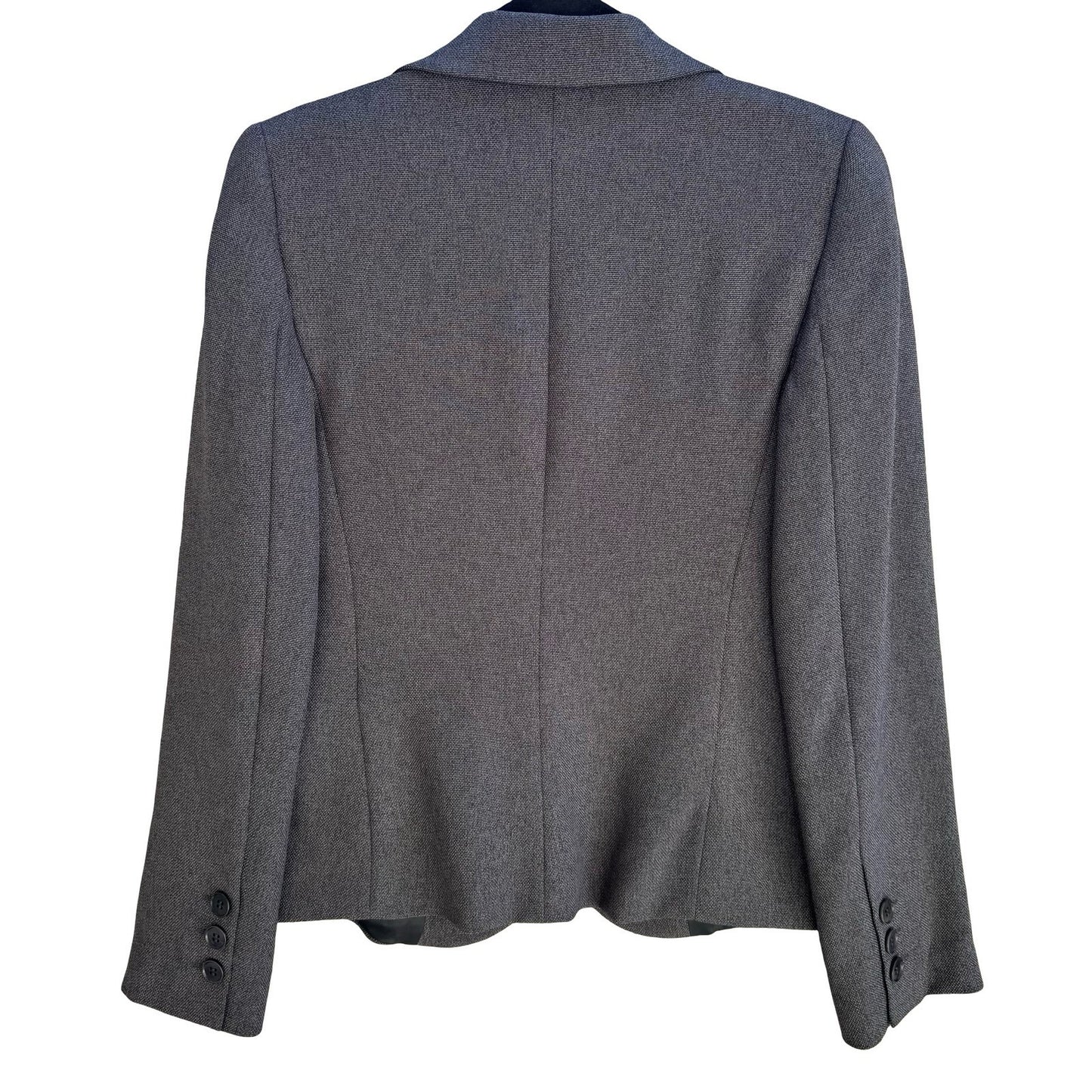 Emporio Armani Vintage Italian Grey Quiet Luxury Designer Blazer Jacket Womens 6