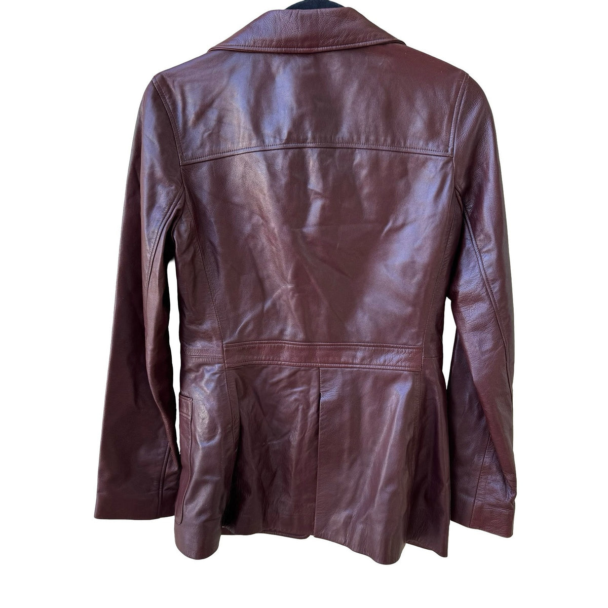 Jewels Julie Knapp Vintage 90s Leather Blazer Goth Grunge Indie Sleaze Jacket XS