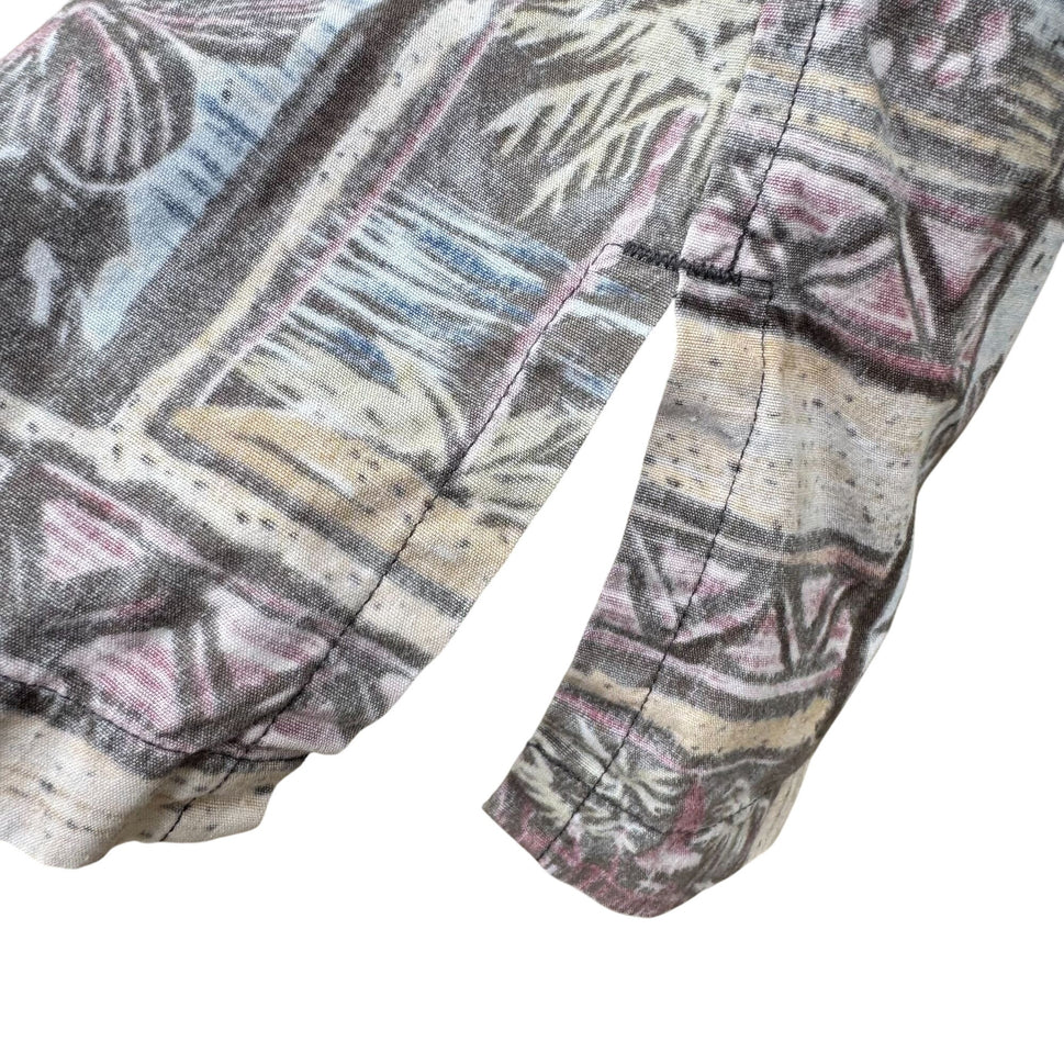 Cooke Street Honolulu Vintage Mens Tropical Button-Up Casual Short Sleeve Shirt L