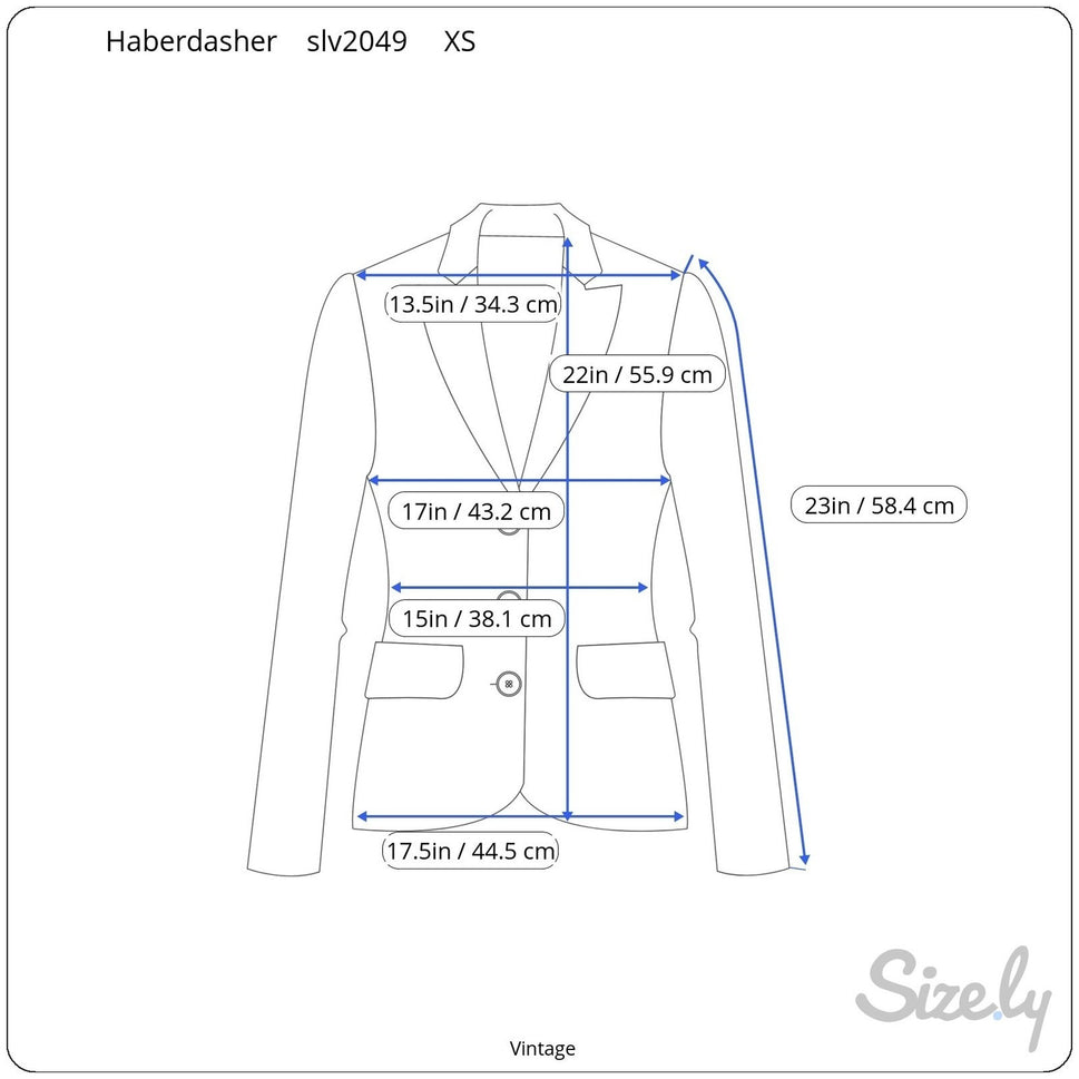 Haberdasher Vintage 70s Gray Red Pinstripe Wool Blend Skirt Suit Set Blazer XS