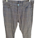 Switch HM Coupe Moulante Skinny Fit Glen Plaid Golf Pant Check Indie Sleeze Grey Men 36 3 image