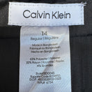 Switch Calvin Klein Minimalist Dress Pants Straight Leg Stretch Career Black Womens 14 2 image