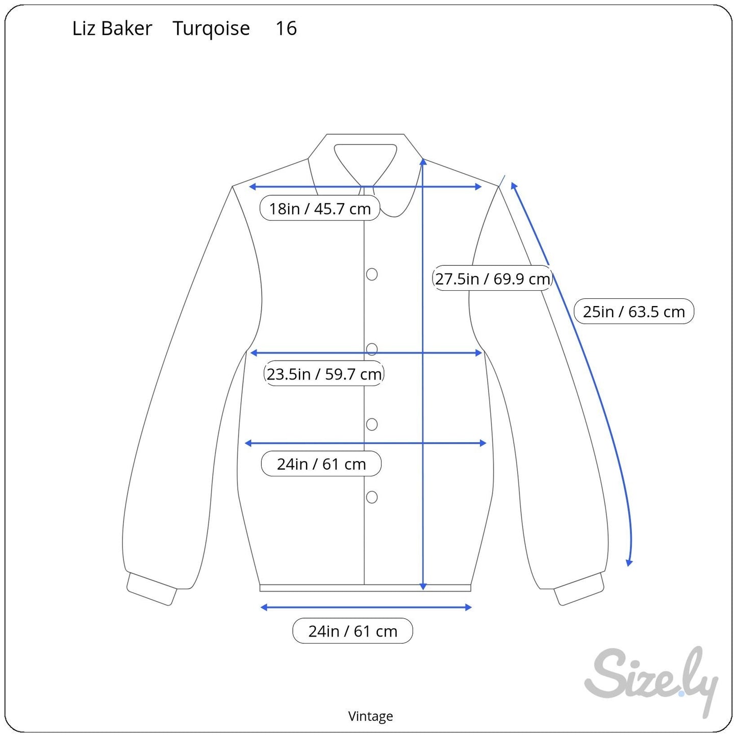 Liz Baker Womens Preppy Windowpane Semi Sheer Turquoise Blouse & Tank Set 16