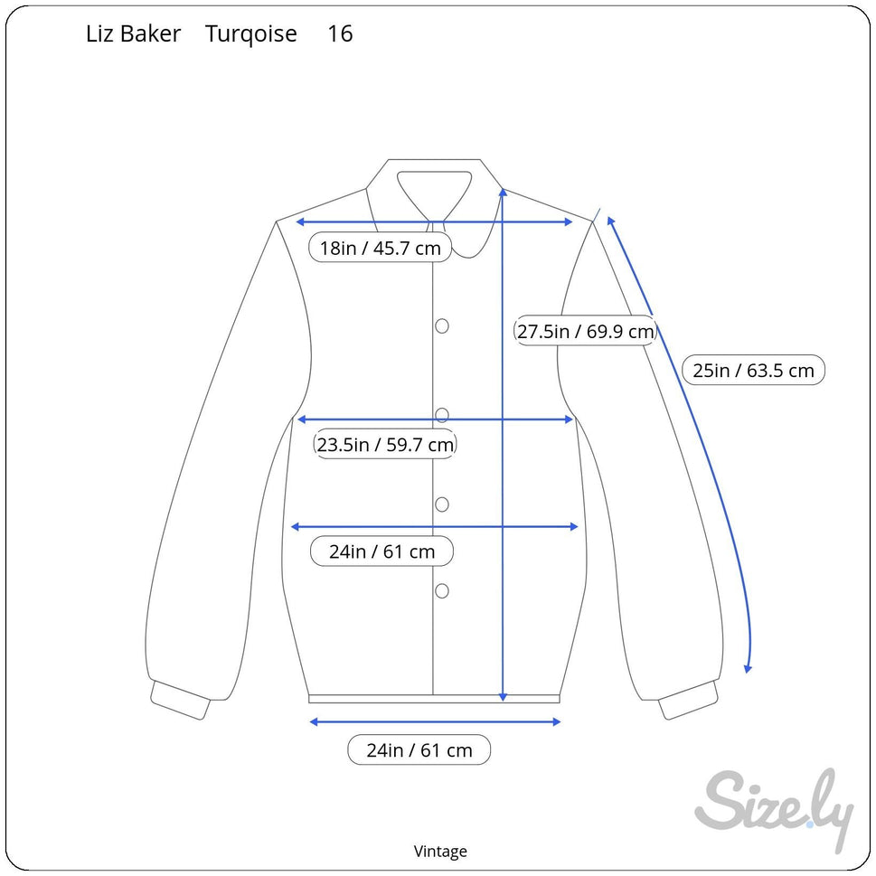 Liz Baker Womens Preppy Windowpane Semi Sheer Turquoise Blouse & Tank Set 16