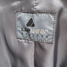 Switch Liz Wear Vintage Womens Paisley Wool Blend Gray Blue Preppy Blazer Jacket 2P 2 image