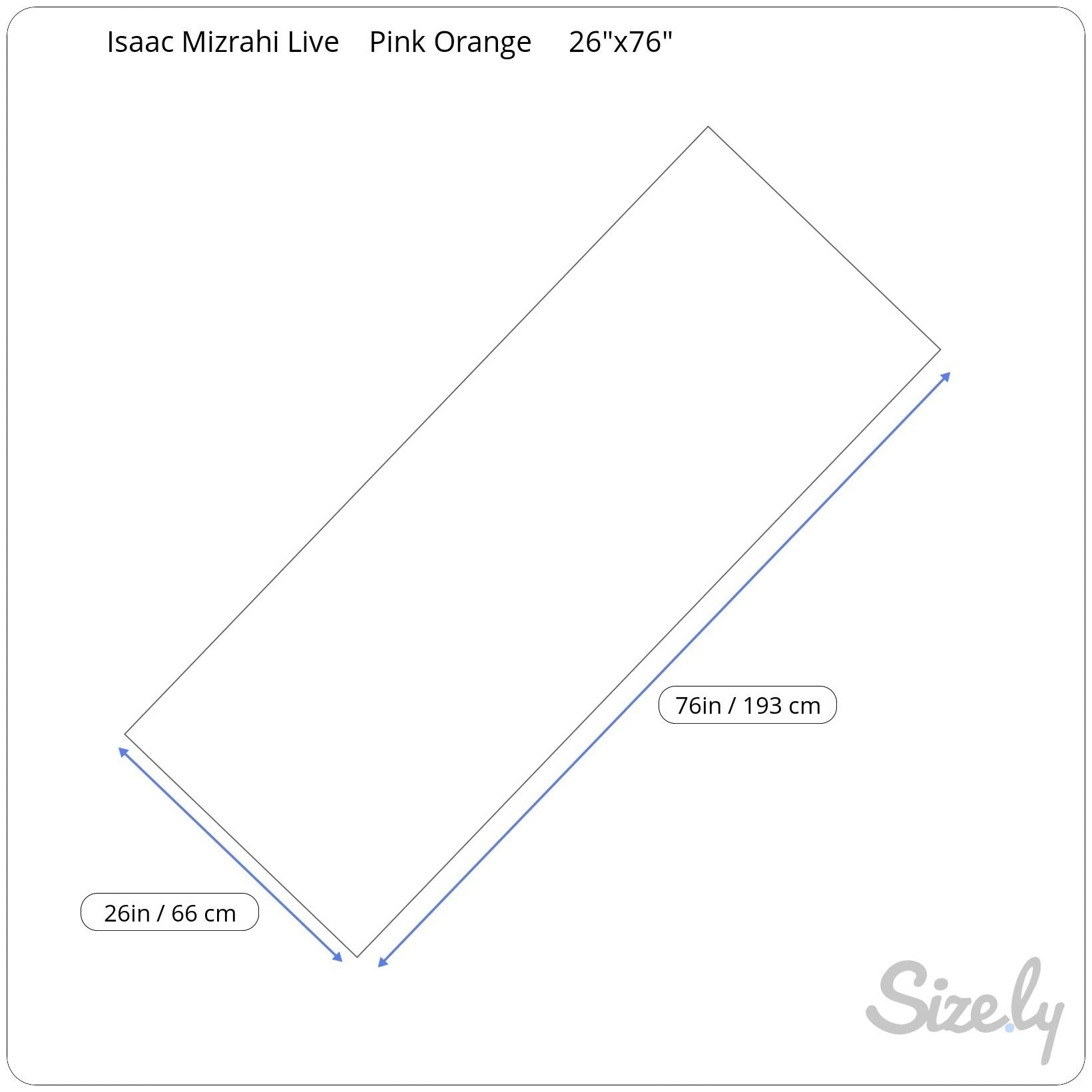 Isaac Mizrahi Live Womens Multicolor Pink Orange Tie-Dye Hippie Beach Scarf Wrap