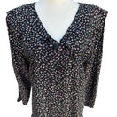 Switch Rampage Vintage Black Ditsy Floral Drop Waist Mini Dress 90s Goth Grunge Size 11 3 image