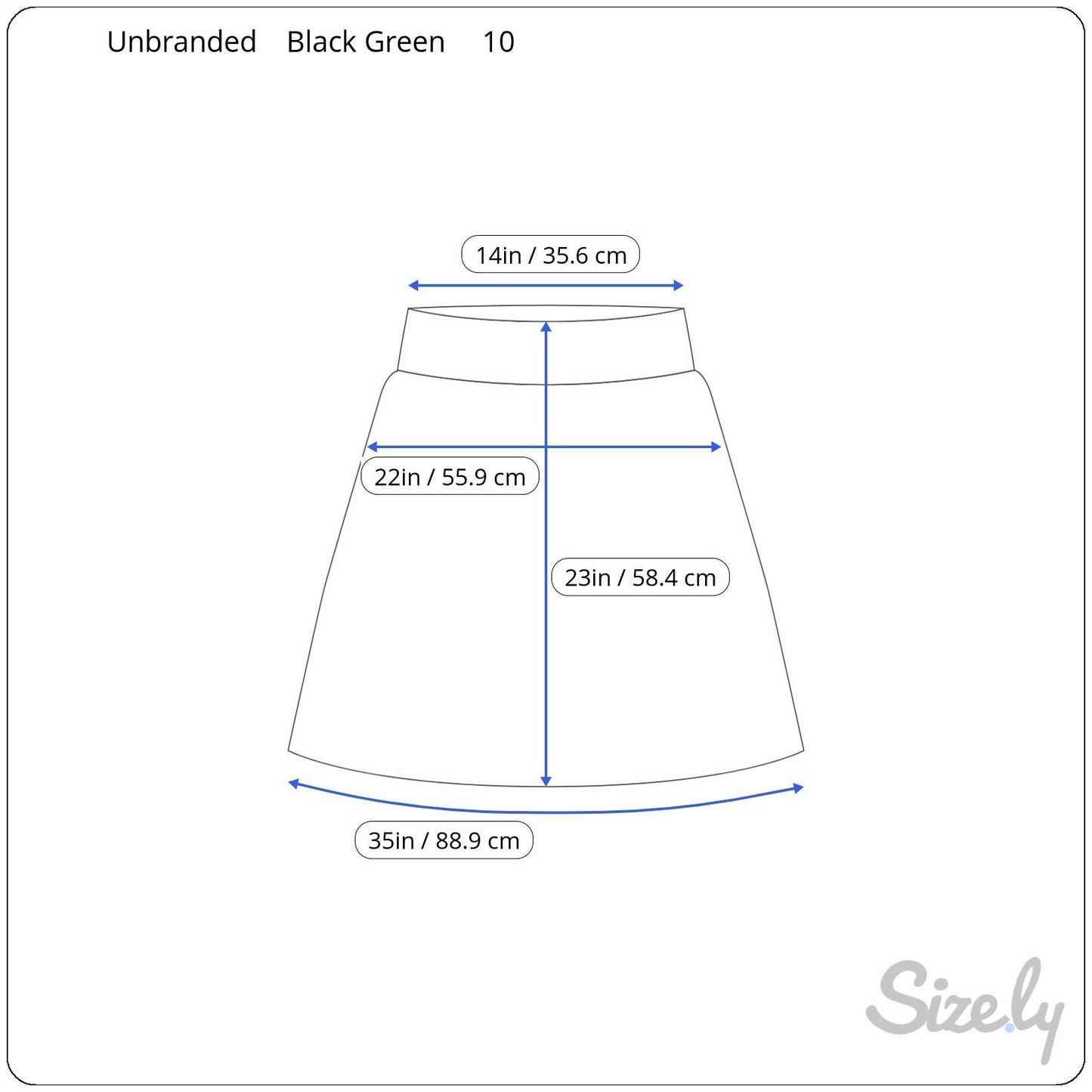 Black Green Vintage Y2K Floral Swirl Print Womens Back Zip Flare Hem Lined Skirt