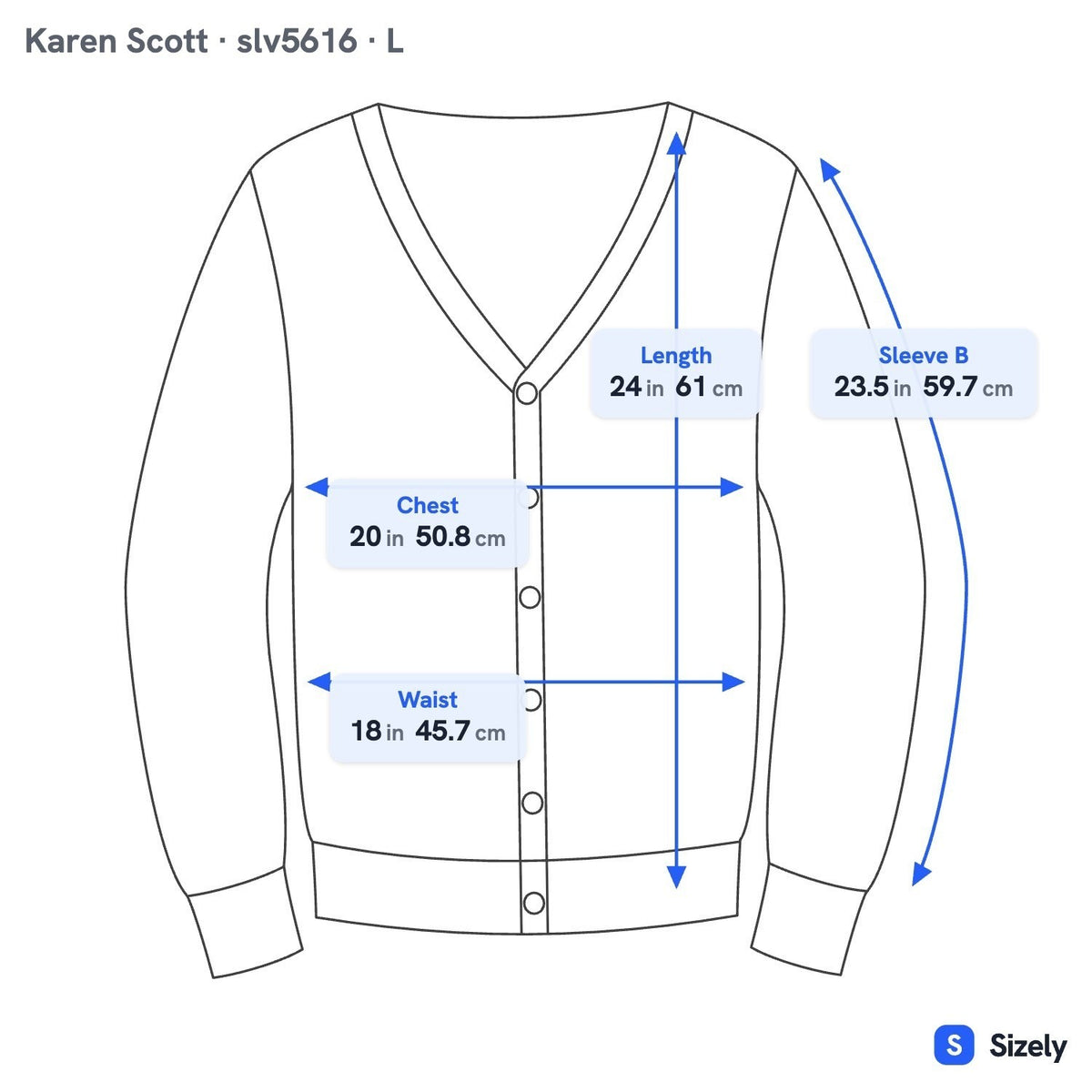 Karen Scott Barbiecore Preppy Layering Cozy Jersey Cardigan Sweater Pink L NEW
