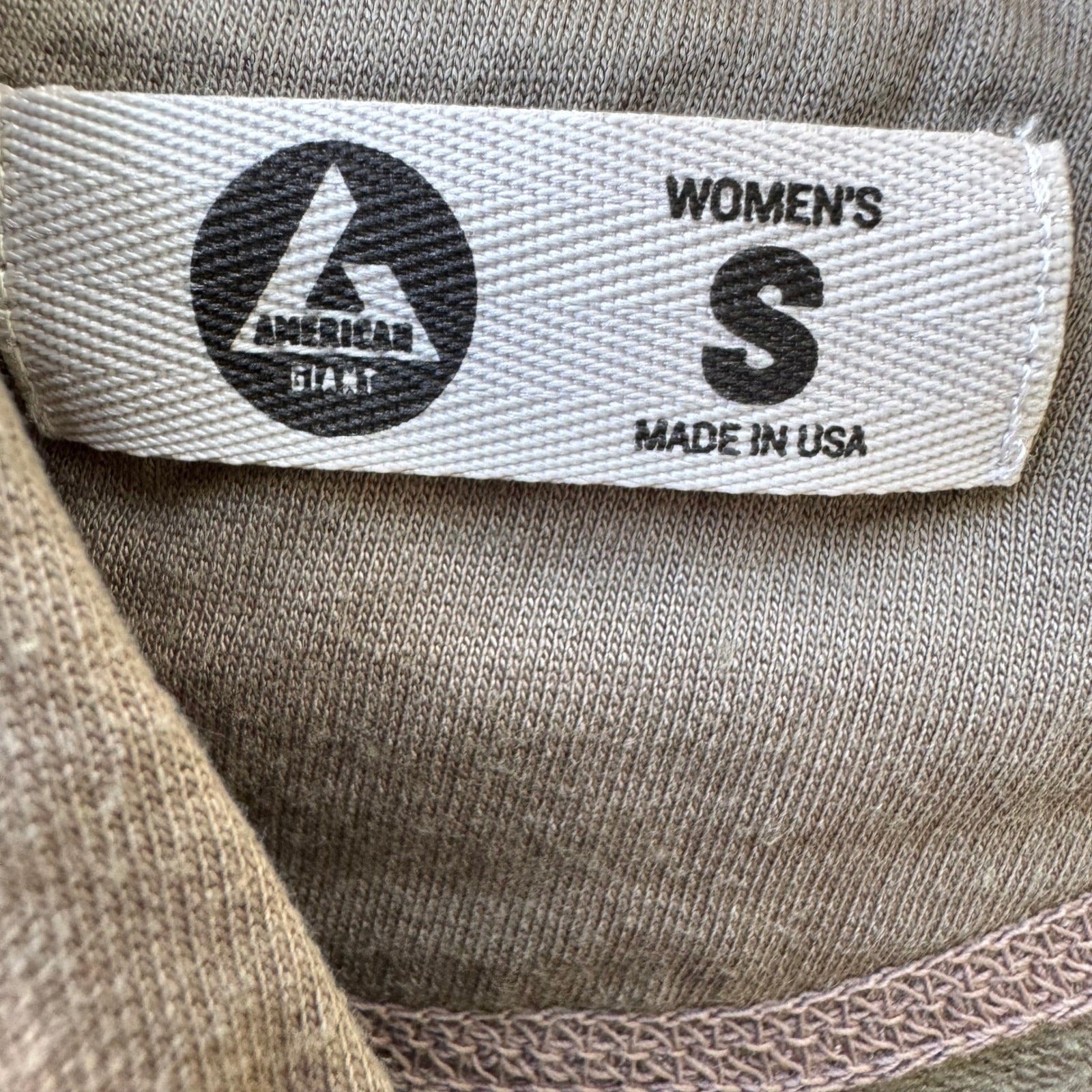 American Giant Sustainable Gorpcore Zip Hoodie Supima Cotton Modal Grey S USA