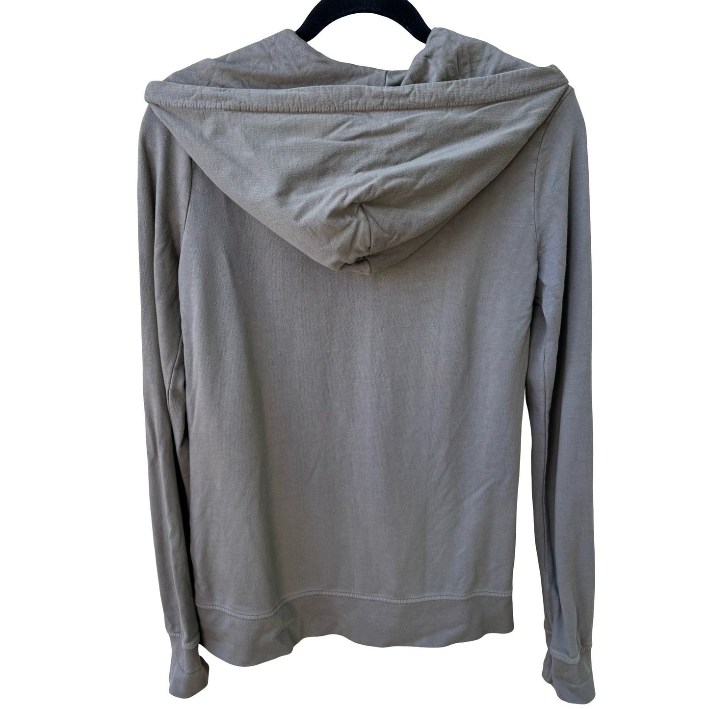 American Giant Sustainable Gorpcore Zip Hoodie Supima Cotton Modal Grey S USA