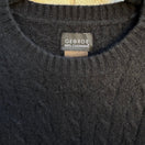 Switch George 100% Cashmere Quiet Luxury Minimalist Preppy Cozy Cable Knit Sweater S 3 image