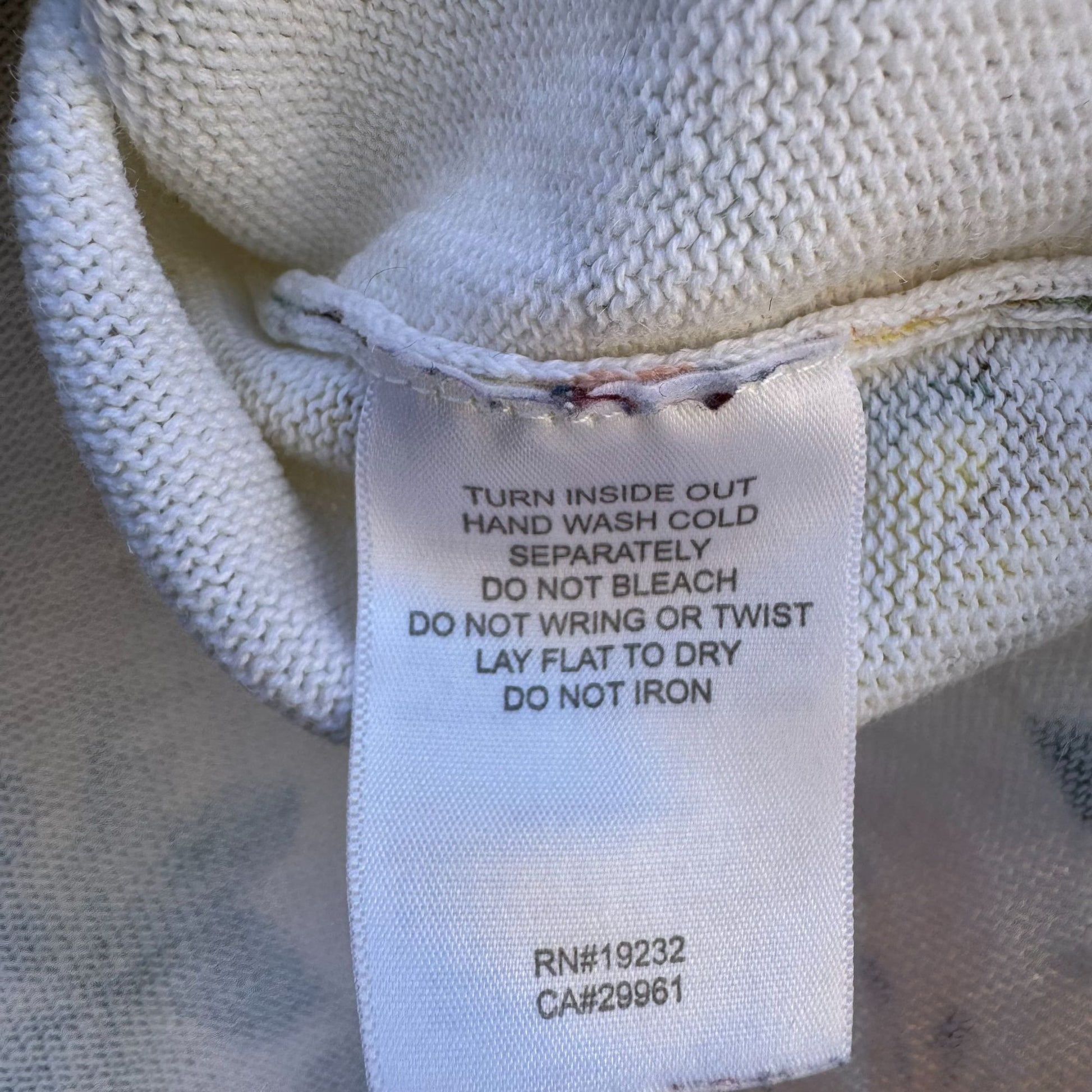 Alfred Dunner Vintage Womens Floral Embellished Beaded Knit Short Sleeve Blouse L